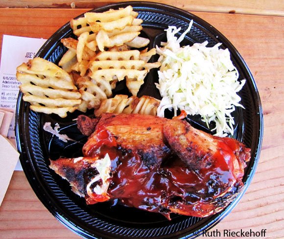 Grilled Chicken Plate, OC Fair, Costa Mesa, California