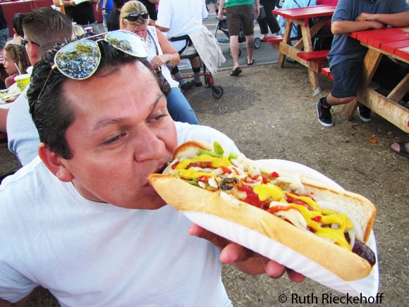Giant Hot Dog, OC Fair, Costa Mesa, California