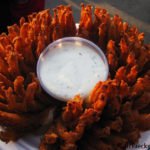 Blooming Onion with Ranch Dressing