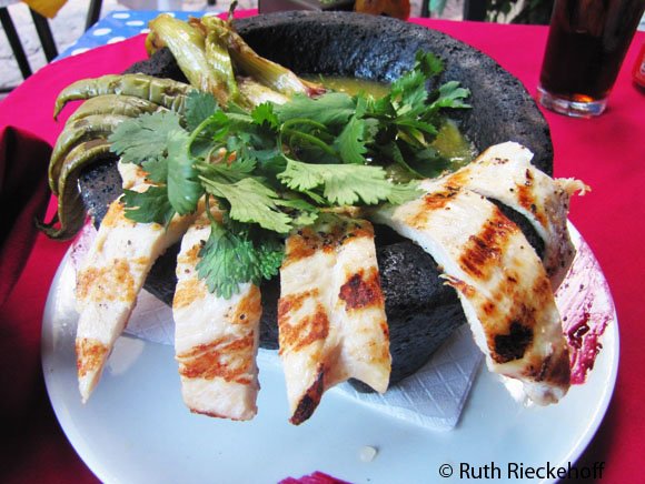 Molcajete at Fridas, Playa del Carmen, Mexico