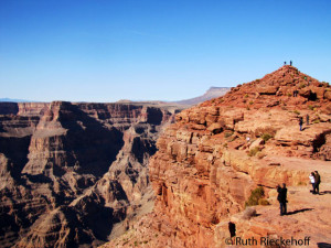 Grand Canyon seen from the viewpoint
