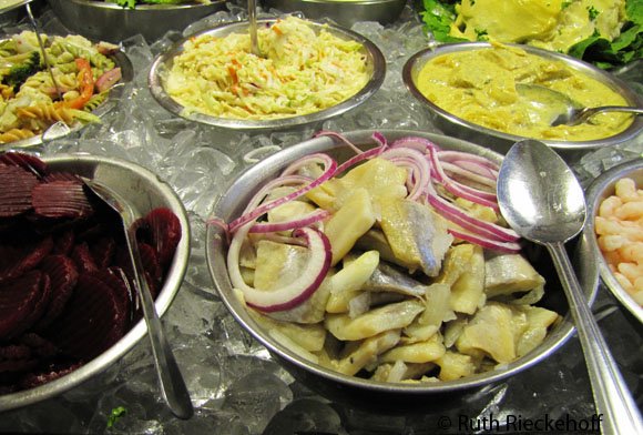 Red Viking Restaurant's Smorgasbord, Solvang, California