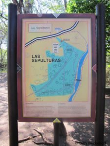 Las Sepulturas Sign