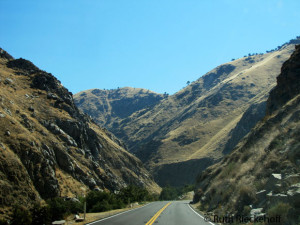 Driving to the Lower Kern River Campsite, California