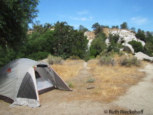 The Campsite, Sandy Flats, Lower Kern River, California