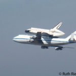 Endeavour Shuttle Arriving to LAX