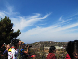 Waiting for Endeavour Shuttle Last Flight Over Southern California, Los Angeles