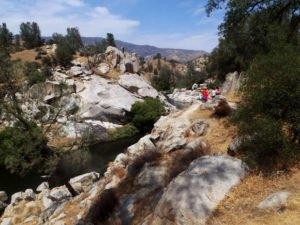 Walking from Hobo to Sandy Flats, Lower Kern River, California