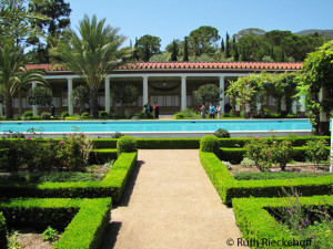 Courtyard Seen from the Side