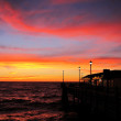 Sunset at Redondo Beach Pier, California
