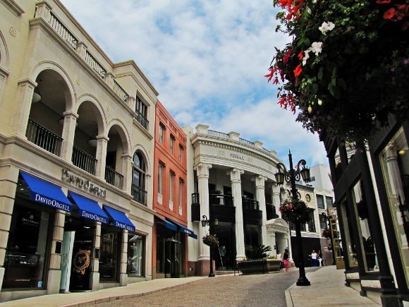 Rodeo Drive, Beverly Hills  Rodeo drive, California travel road