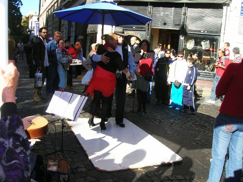 Everybody shares a passion for tango