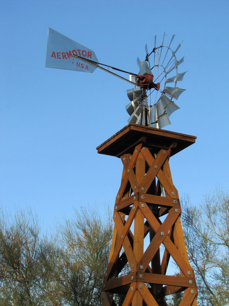 Windmill at the Las Vegas Spring Preserve