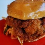 Fried chicken sandwich from Fritzi Coop, Los Angeles