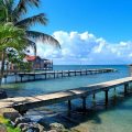 Pier in a tropical island in Honduras, Most Insane Moments I Have Experienced During my Travels