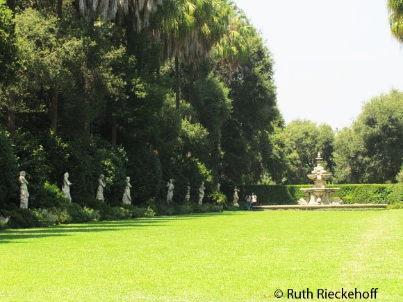 Avenue of Statues, The Huntington, San Marino, California