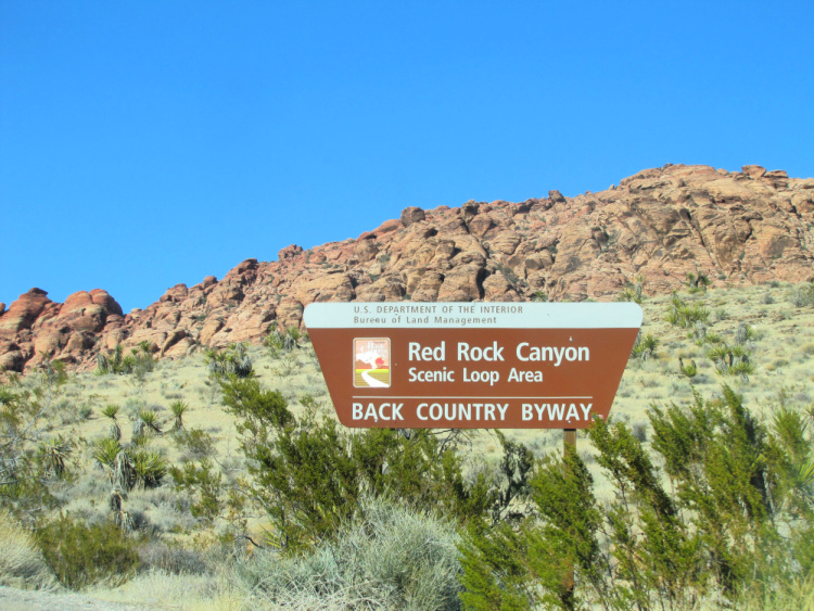 Red Rock Sign