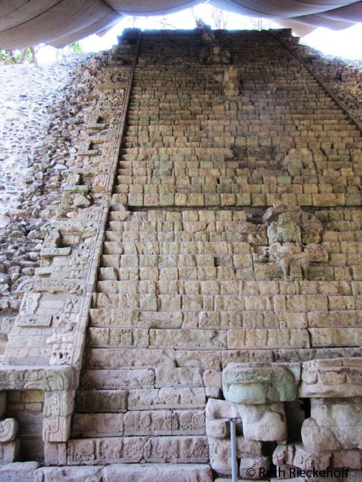 Hieroglyphic Staircase, Copan Archeological Zone, Honduras