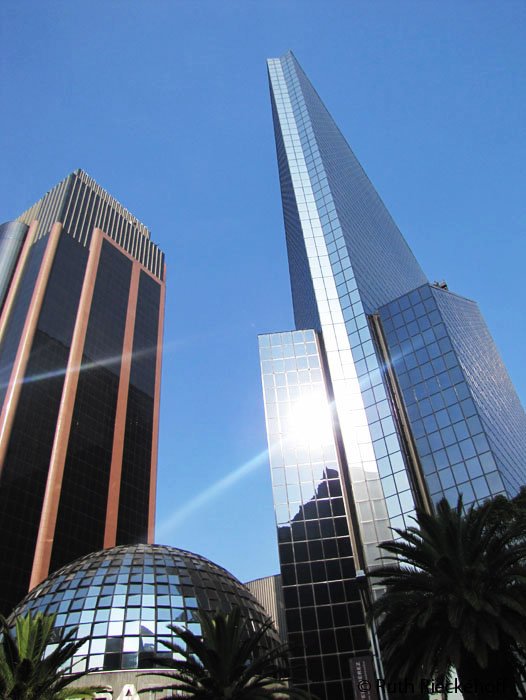 Modern Buildings in Paseo Reforma