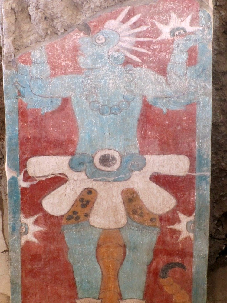Cacaxtla, Tlaxcala, Mexico, archaeological site