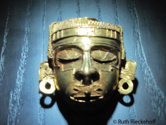 Treasure of Monte Alban's Tomb 7, Oaxaca Cultures Museum, Oaxaca, Mexico