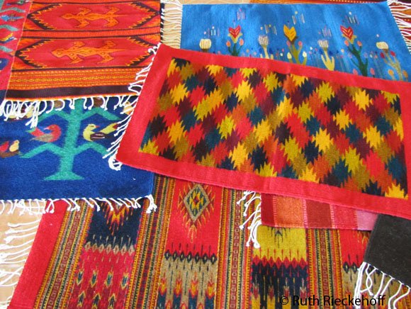 Colorful rug patterns