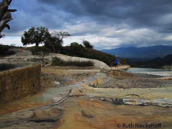 Pools, Hierve el Agua, Oaxaca, Mexico