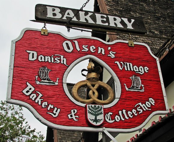 Olsen's Bakery Sign, Solvang, California