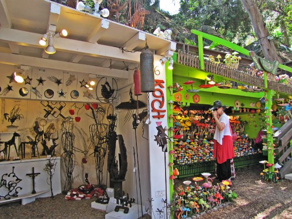 Creative booths, Sawdust Art Festival, Laguna Beach, California