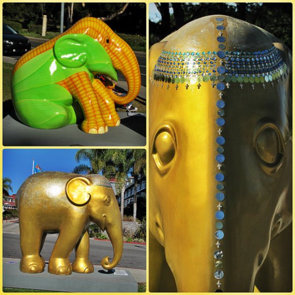 Elephant Parade, Welcome to America, Dana Point, California