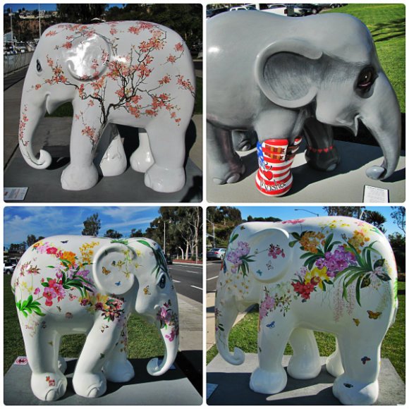 Elephant Parade, Welcome to America, Dana Point, California