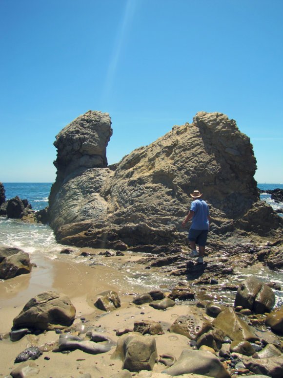 Chicken Rock, Little Corona del Mar, Newport Beach, California