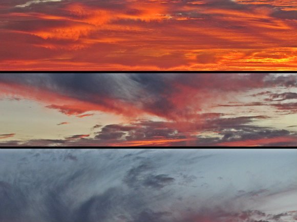 Clouds colors, Palos Verdes Peninsula, Los Angeles, California