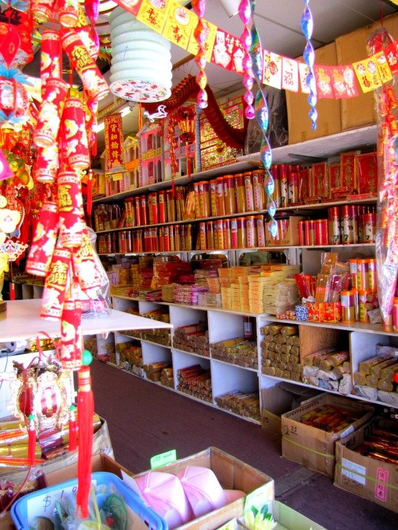 Trinket Shop, Chinatown, Los Angeles, California