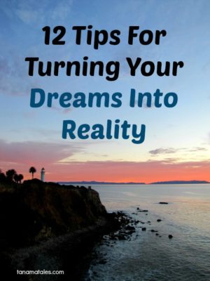 12 Tips For Turning Your Dreams Into Reality Tanama Tales