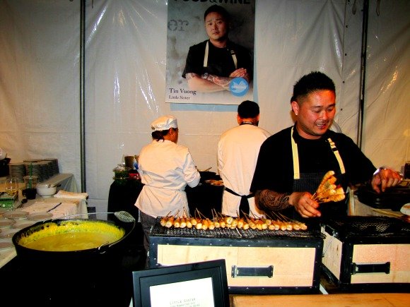 Los Angeles Food Festival Asian Night Market, California