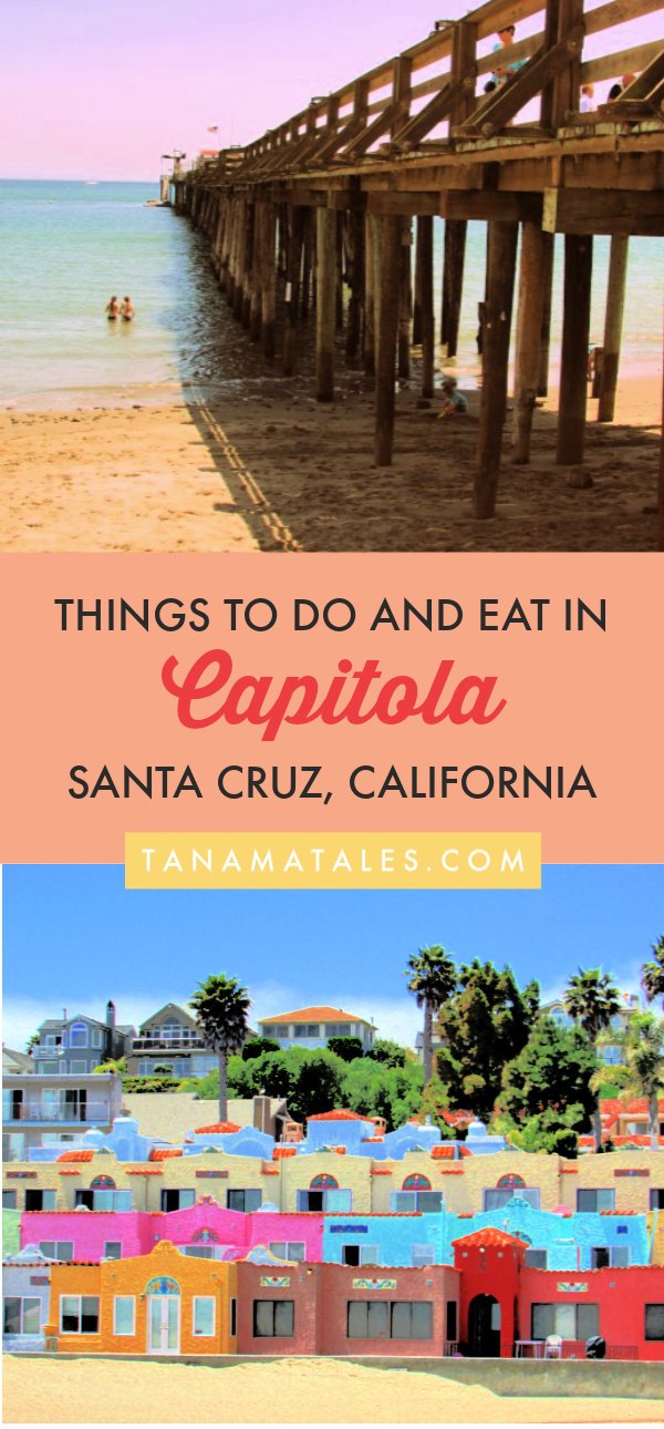 Things to do in Santa Cruz, #California – Travel tips and ideas - Check out the things to do in Capitola By-the-Sea, the oldest and arguably most colorful, resort in California's Coast. This spot has a village, wharf (pier) and creek. In addition, come for the beaches, the unique Venetian Court, restaurants and cafes.  Make sure to add Capitola to any summer road trip around Santa Cruz County! #beachtown #PCH