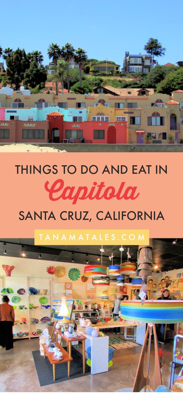 Things to do in Santa Cruz, #California – Travel tips and ideas - Check out the things to do in Capitola By-the-Sea, the oldest and arguably most colorful, resort in California's Coast. This spot has a village, wharf (pier) and creek. In addition, come for the beaches, the unique Venetian Court, restaurants and cafes.  Make sure to add Capitola to any summer road trip around Santa Cruz County! #beachtown #PCH