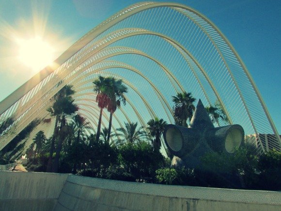 L'Umbracle, City of Arts and Sciences, Valencia, Spain