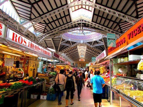 Mercat Central or Central Market, Valencia, Spain