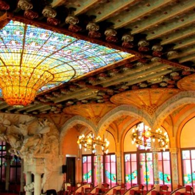 Palau de la Musica Catalana in Barcelona