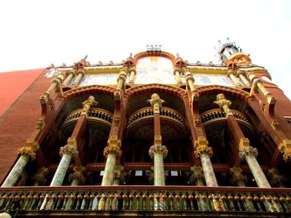 Palau de la Musica Catalana, Barcelona, Spain