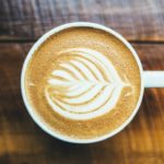 Coffee, milk, design