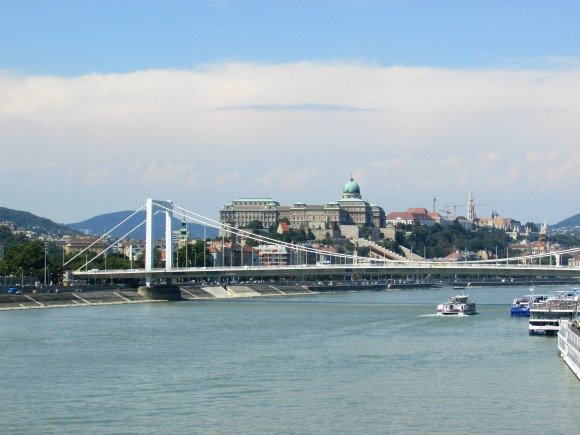 View from Liberty Bridge, Yellow Zebra Bike Tours, Budapest