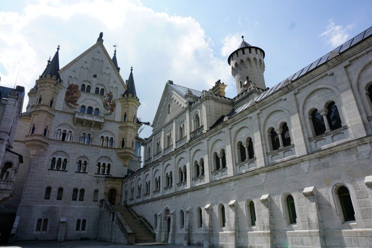 Neuschwanstein, Hohenschwangau, Castle, Palace, Munich, Fussen, Germany, Day Trip to Neuschwanstein