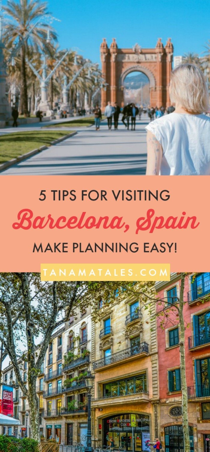 Things to do in #Barcelona – With so much to see and do in Barcelona, here are five tips for visiting the city whether you’re a frequent visitor or a first-time visitor. #Spain #Food #Beach #Architecture