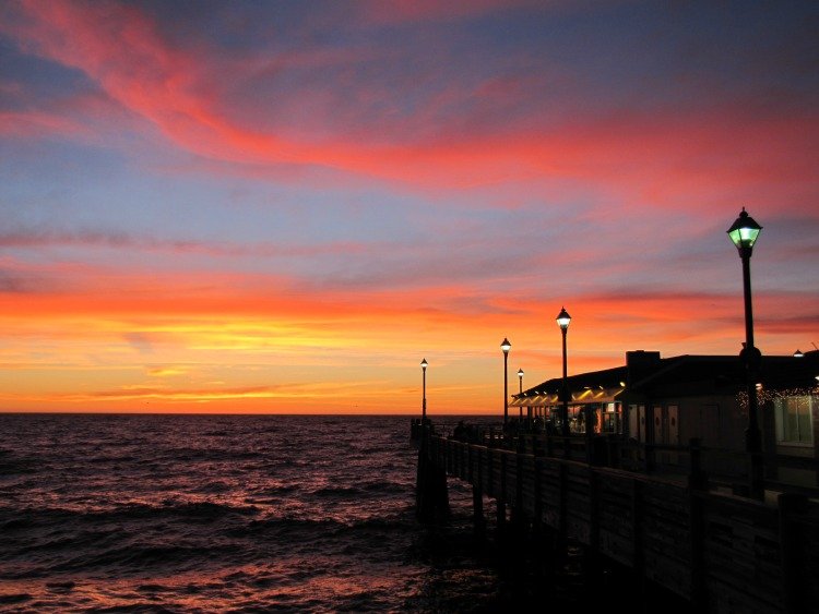Redondo Beach Pier, Sunset