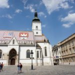 Planning a trip to Croatia, Colorful St. Marks Church located in Zagreb's Old Town