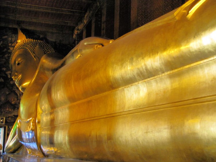 Reclining Buddha at Wat Po, Bangkok, Thailand