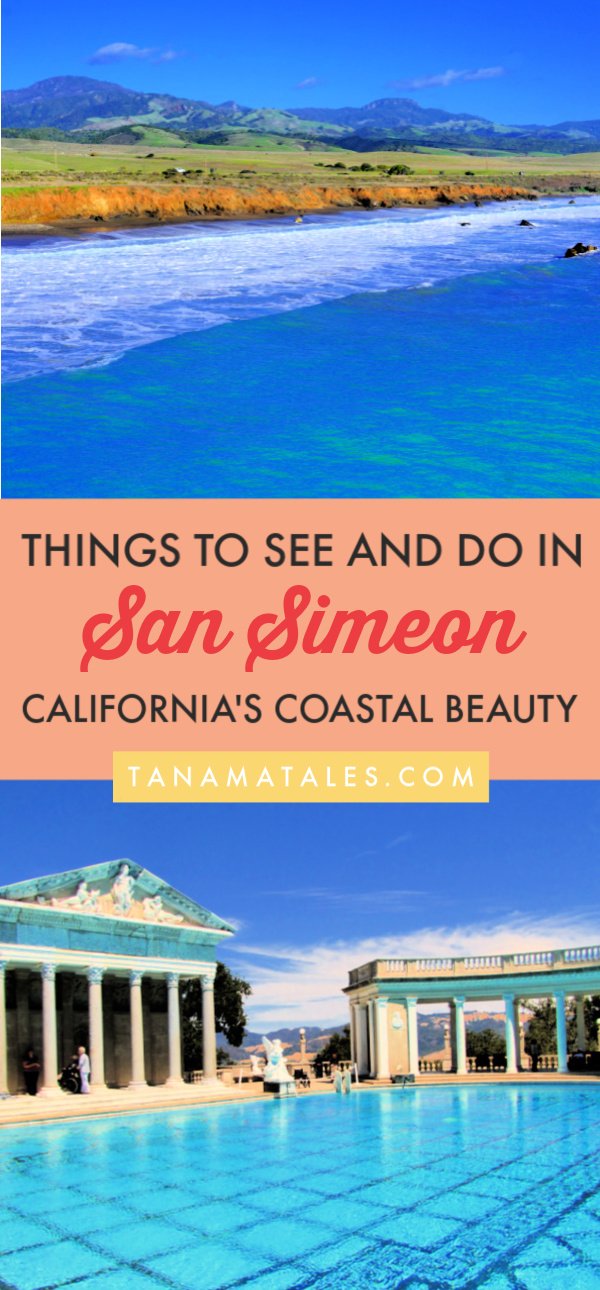 Things to do in San Simeon, #California – Travel tips and ideas – San Simeon is a wonderful place to visit on a Pacific Coast Highway road trip. It is home to beautiful Hearst Castle, the Piedras Blancas elephant seal rookery, a pier, beaches, hiking trails and campgrounds. Plus, it is considered the gateway to big Sur! My detailed guide shows you what to do in the town and area (Cambria). Enjoy! #CentralCoast #PCH #USA